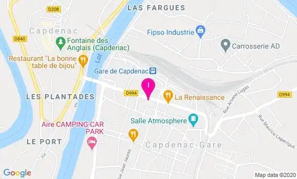 Localisation Audrey Pruvost