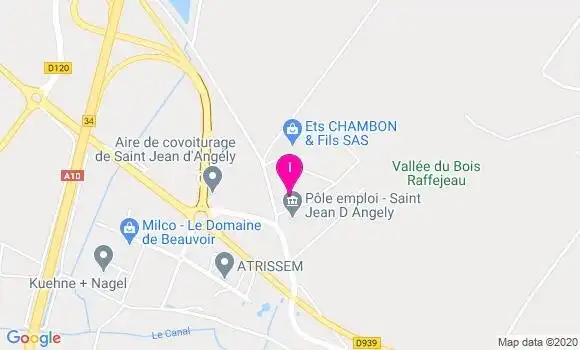 Localisation Lydie Henry