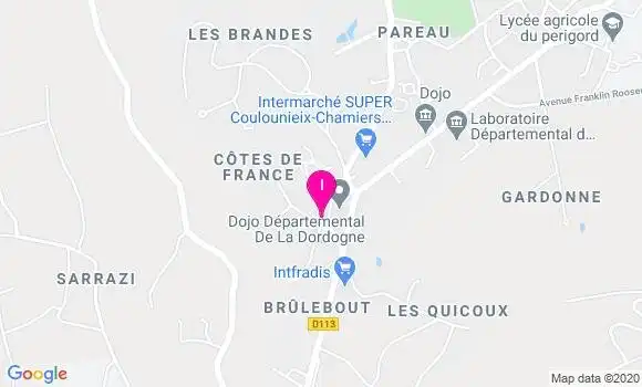 Localisation Nelly Chabot