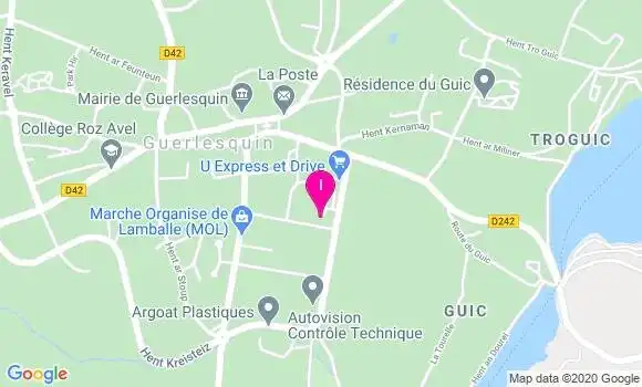Localisation Karine Riou