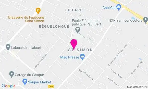 Localisation Nadine Amiel