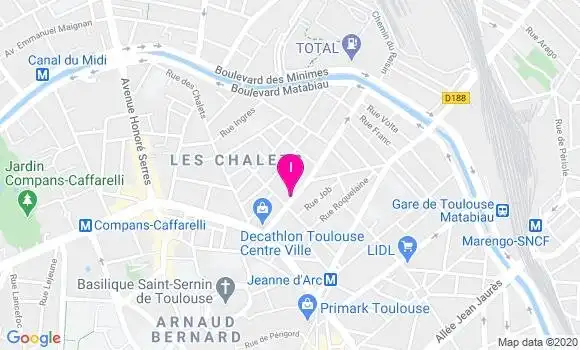 Localisation Pauline Carrere