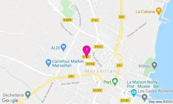 Localisation Benjamin Marx Lecomte