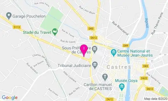 Localisation Severine Maffre