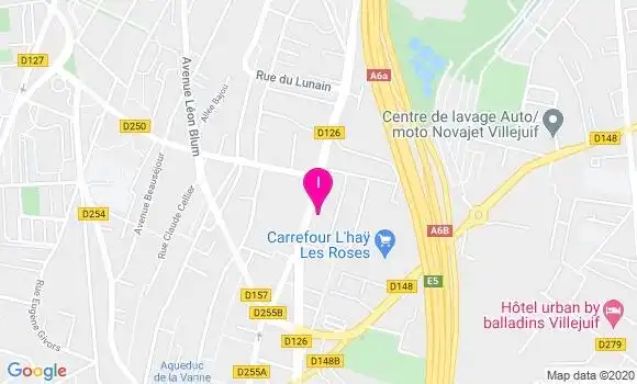 Localisation Perrine Petit