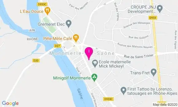Localisation Marie Claire Gaidon