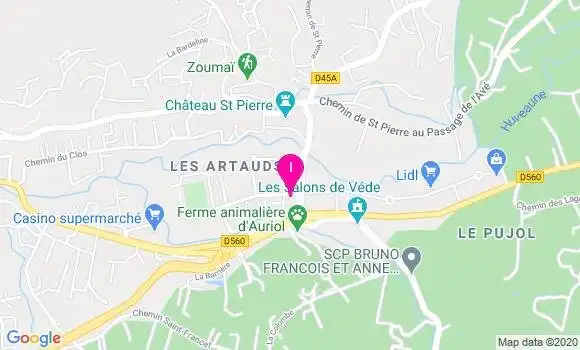 Localisation Christelle Michelangeli