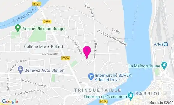Localisation Marc Tourame