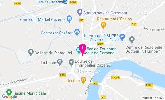 Localisation Laure Brunet