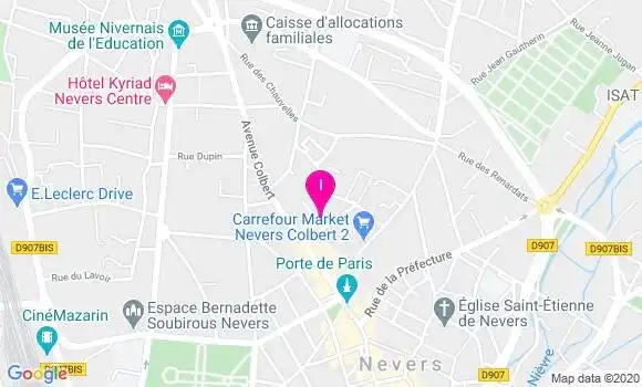 Localisation Manon Daudier