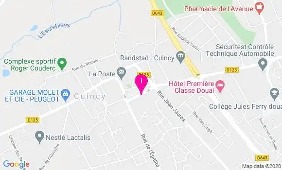Localisation Jennifer Carneau Petit