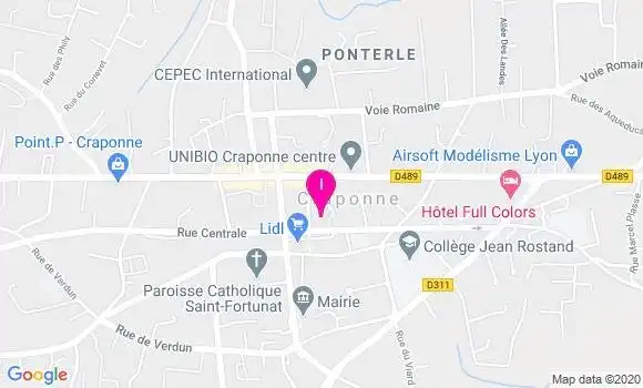 Localisation Melanie Sastre