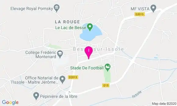 Localisation Sandra Gambazza Poignand