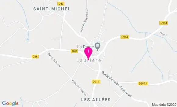 Localisation Isabelle Petit