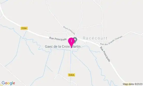 Localisation Audrey Jeanpierre