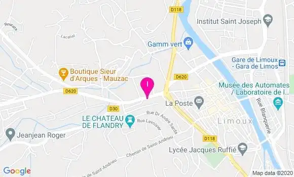 Localisation Claudine Tournie