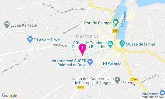 Localisation Mickael Le Saouter