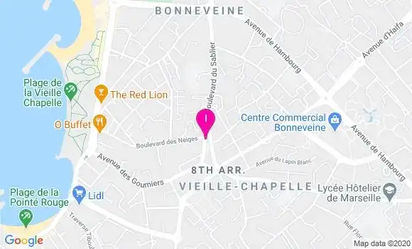 Localisation Sandrine Isar Baget
