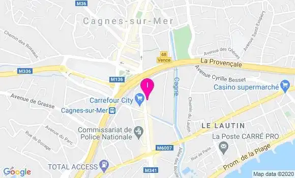Localisation Caroline Gaillard