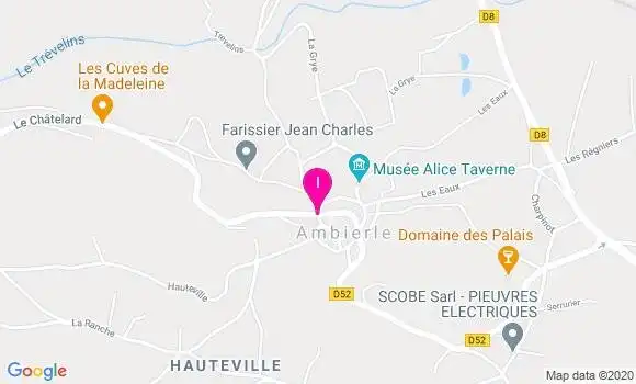 Localisation Marion Macaudiere
