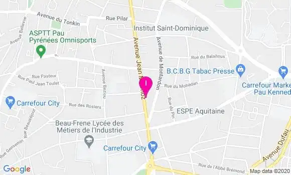 Localisation Emilie Delepaut