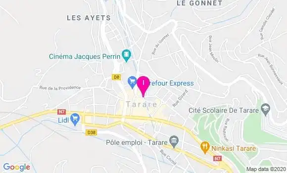 Localisation Laetitia Lachal