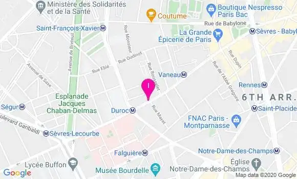 Localisation Catherine Mothe