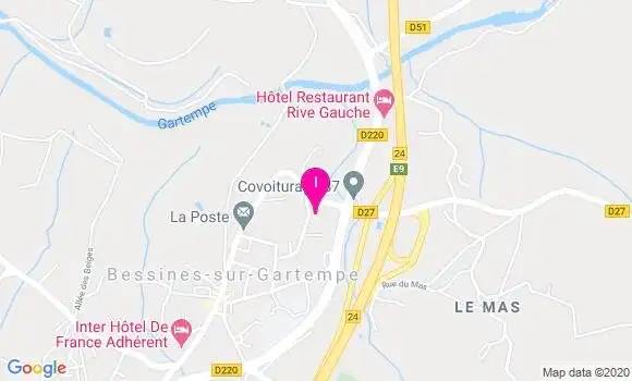 Localisation Marie Cecile Maury