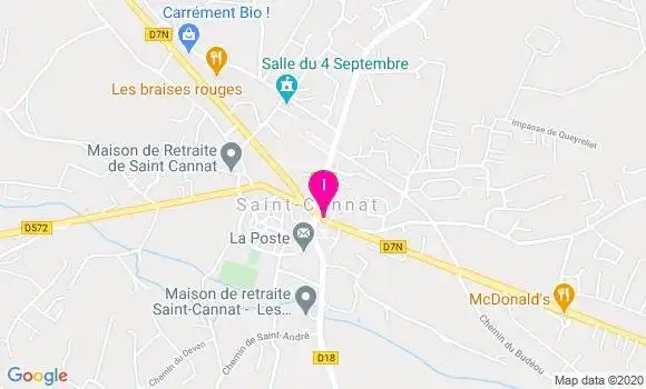 Localisation Bernard Del Moro