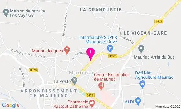 Localisation Cecile Gibert