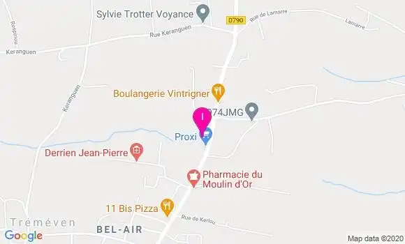 Localisation Chloe Guillou