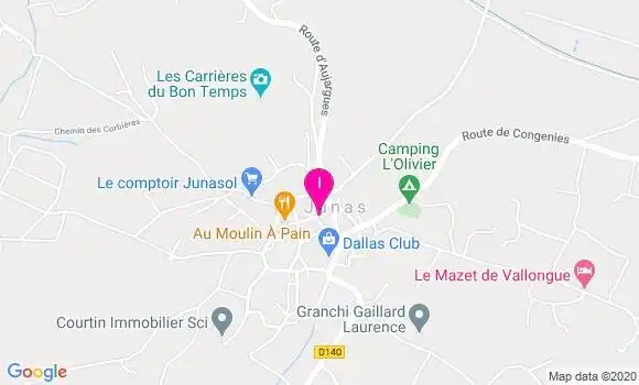 Localisation Adeline Coutagne