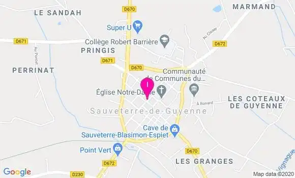 Localisation Denis Lestin