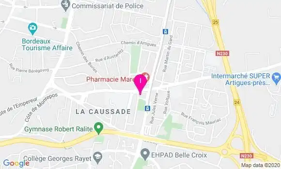 Localisation Cecile Almeras
