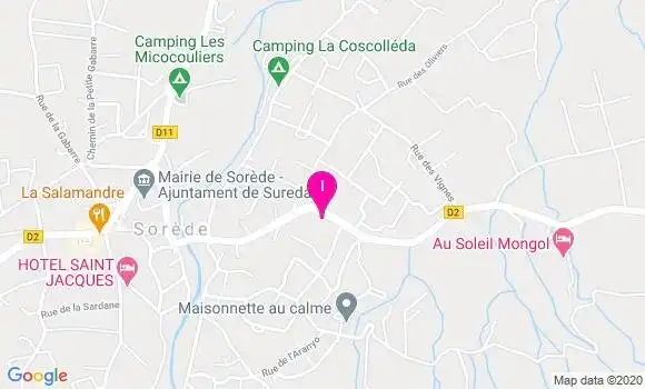 Localisation Marine Castelle