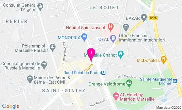 Localisation Caroline Baldi