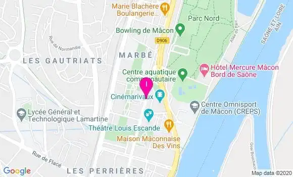 Localisation Nouria Chenaf
