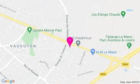 Localisation Ramiara Dodo
