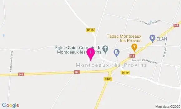 Localisation Delphine Brun