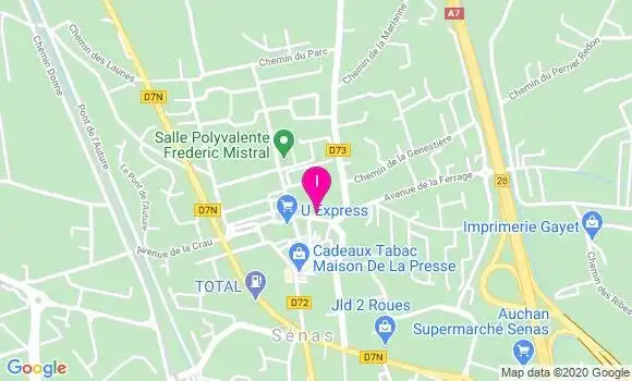 Localisation Coline Trichard