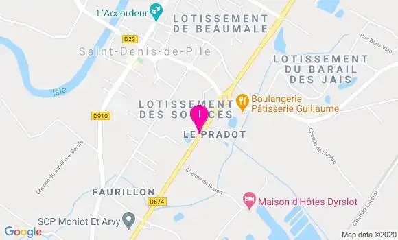 Localisation Stephanie Beaudet