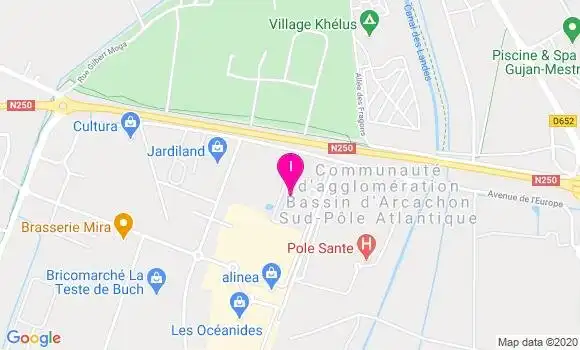 Localisation Marie Elyse Hannard