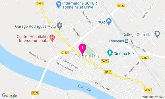 Localisation Nance Brito Loureiro