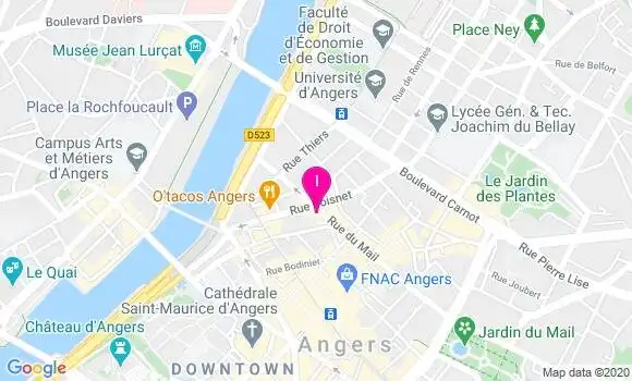 Localisation Ludovic Martin