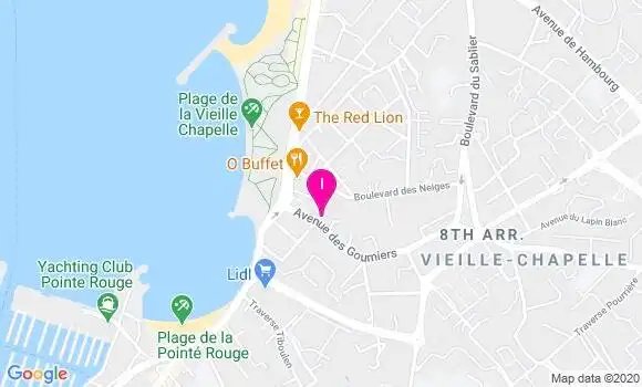 Localisation Nathalie De Rovere
