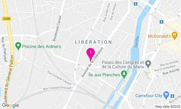 Localisation Elise Alard
