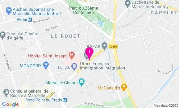 Localisation Fabien Manuguerra