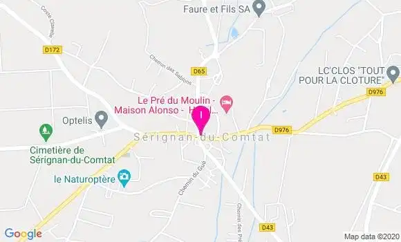 Localisation Nathalie Rey