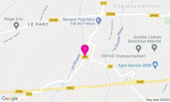 Localisation Aurore Bonnefoy