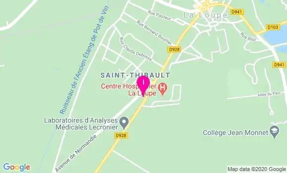 Localisation Laetitia Brouard